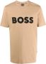 Hugo Boss T-Shirts Beige Heren - Thumbnail 1