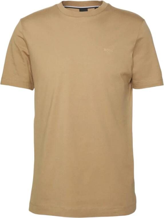 Hugo Boss T-Shirts Brown Heren