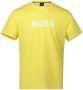 Hugo Boss Heren Katoenen T-Shirt Yellow Heren - Thumbnail 1