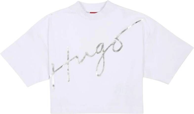 Hugo Boss T-Shirts Wit Dames