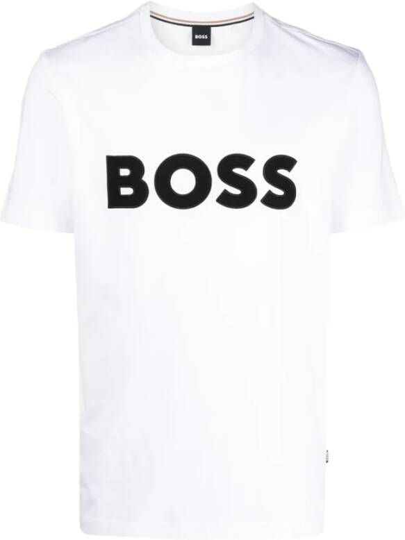Hugo Boss T-Shirts Wit Heren