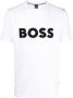 Boss T-shirt met applicatie met labelstitching model 'Tiburt' - Thumbnail 5