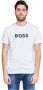 Boss T-shirt met labelprint model 'Basic Logo' - Thumbnail 1