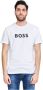 Boss T-shirt met labelprint model 'Basic Logo' - Thumbnail 4