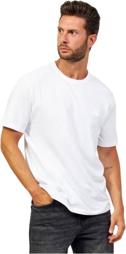 Hugo Boss Witte T-shirts en Polos White Heren
