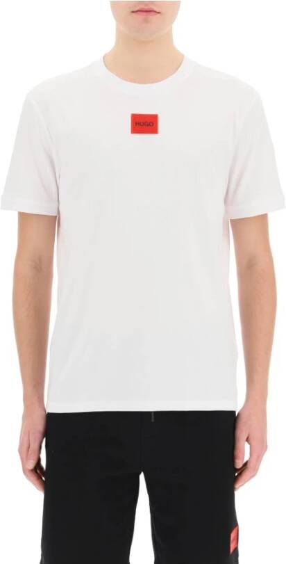 Hugo Boss T-shirts Wit Heren