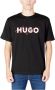 Hugo Boss Heren Zwart Print T-shirt Black Heren - Thumbnail 2