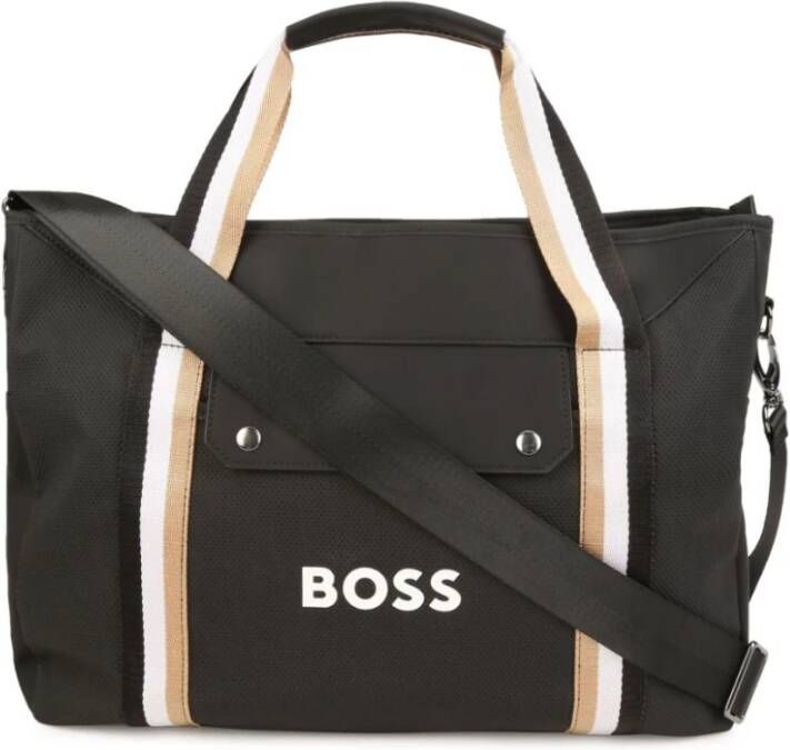 Hugo Boss Tote Bags Zwart Dames