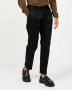 Hugo Boss Zwarte broek met relaxed fit Zwart Heren - Thumbnail 1