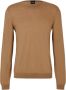 Hugo Boss Truien met ronde hals Beige Heren - Thumbnail 1