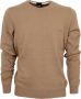 Hugo Boss Truien met ronde hals Beige Heren - Thumbnail 1
