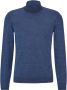 Hugo Boss Blauwe Coltrui voor Mannen Winterstijl Blue Heren - Thumbnail 1