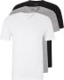 Boss T-shirt met labelstitching in een set van 3 stuks model 'Classic' - Thumbnail 8