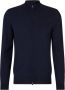 Hugo Boss Veelzijdige Regular Fit Trui met Rits Blauw Heren - Thumbnail 1