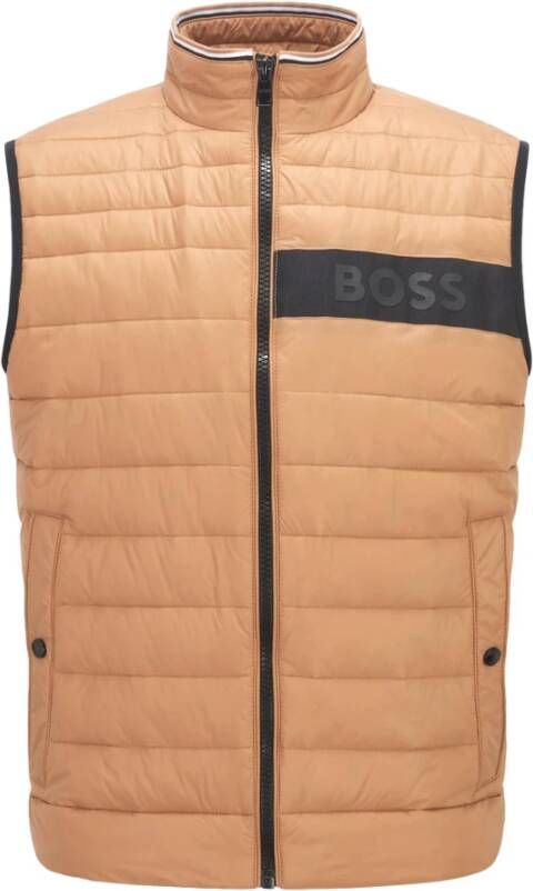 Hugo Boss Vest Beige Heren