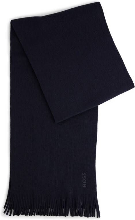 Hugo Boss Winter Scarves Zwart Heren