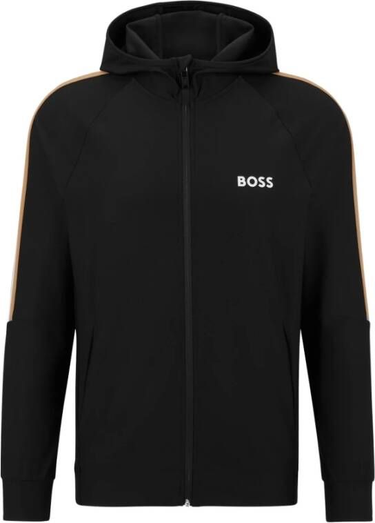 Hugo Boss Zip-throughs Zwart Heren