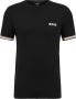 Hugo Boss Zwart T-Shirt met Zwarte Achterband Zwart Heren - Thumbnail 1
