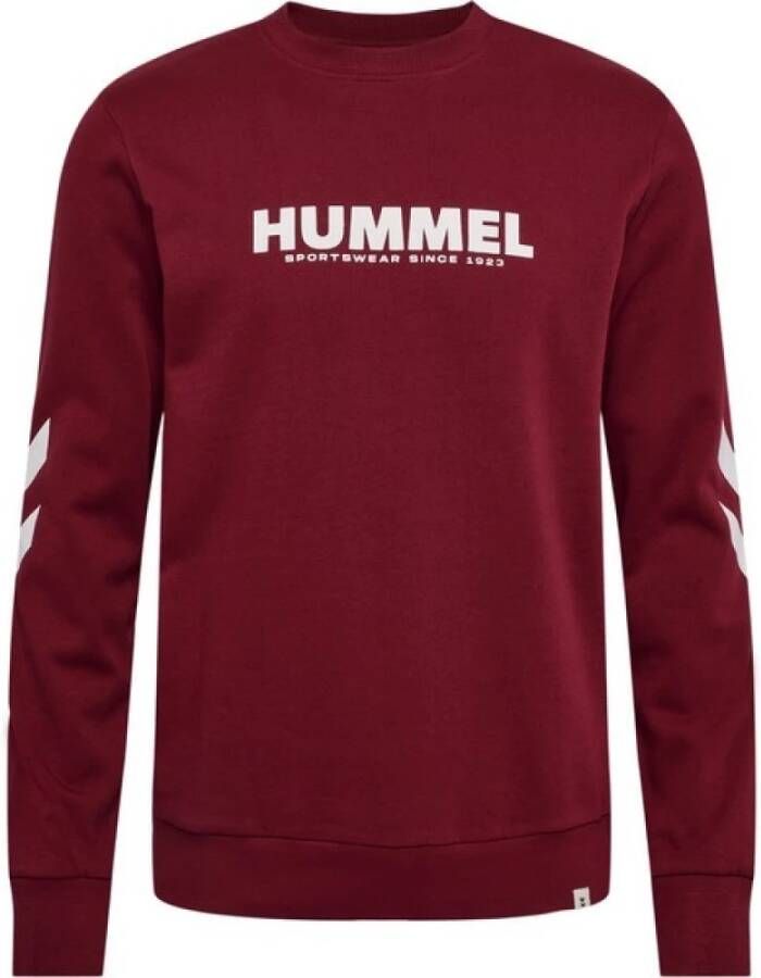 Hummel Legacy Crewneck Sweatshirt Bruin Heren