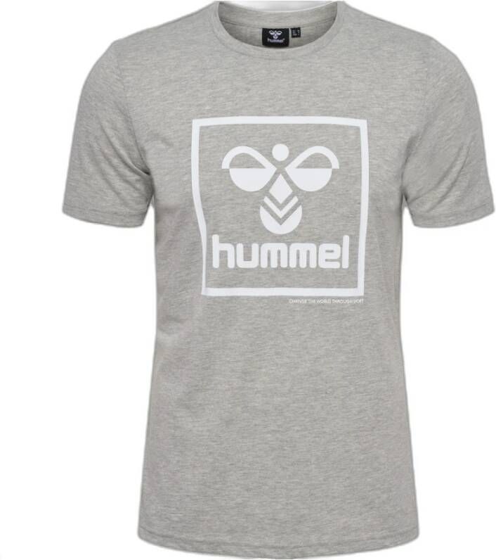 Hummel T-shirt Lisam 2.0 Grijs Heren