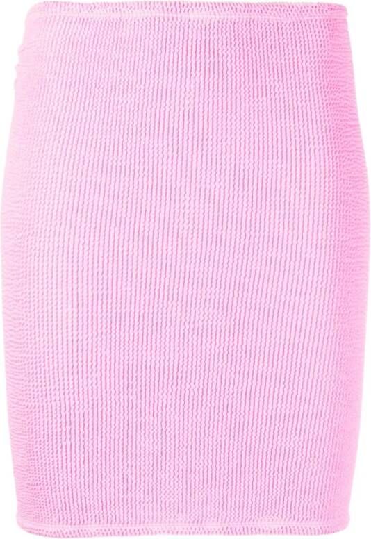 Hunza G Short Skirts Roze Dames