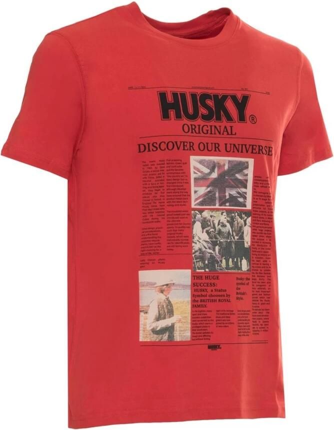 Husky T-shirt Korte Mouw hs23beutc35co196-tyler-c390-f46 red - Foto 2