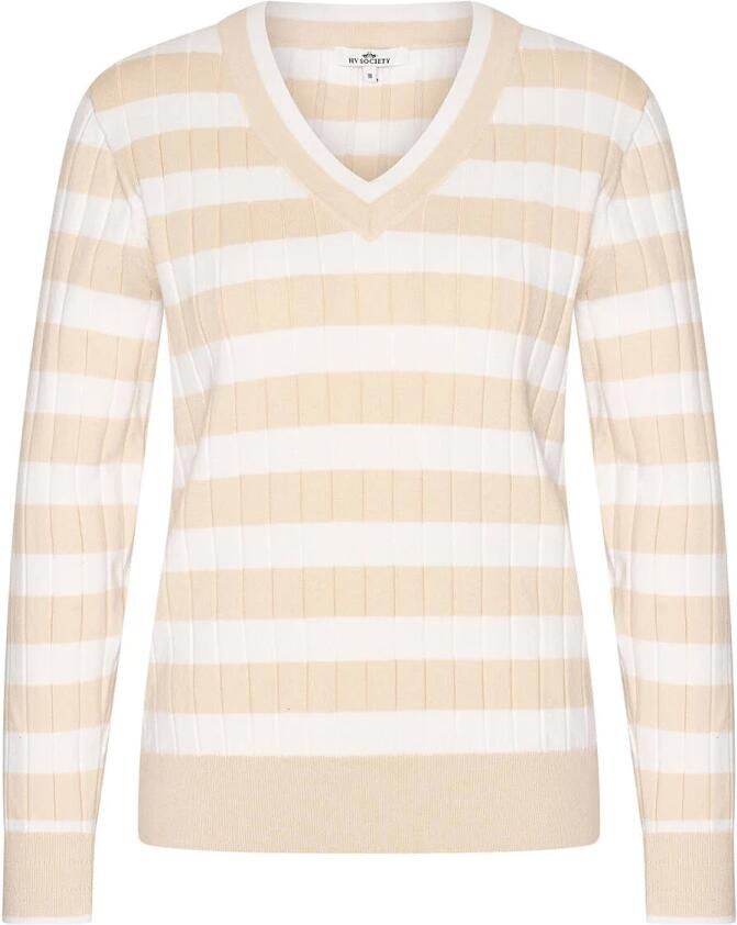 HV Polo Stijlvolle Pullover Jordan Beige Dames