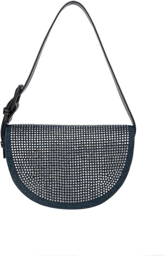 HVISK Schoudertassen Nomi Denim Embellished Blauw - Foto 4