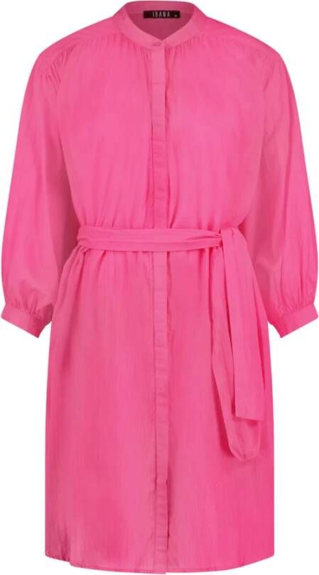 Ibana Diren jurk roze Brightpink Roze Dames