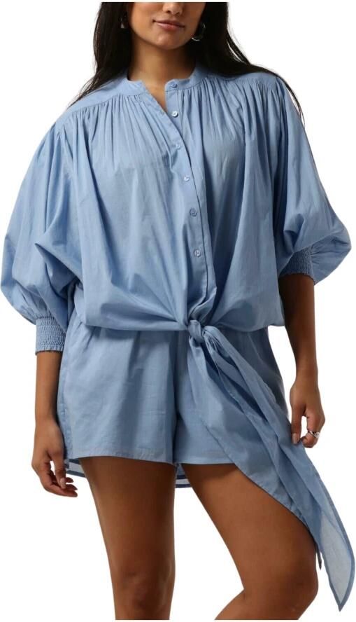 Ibana Elegante Lichtblauwe Blouse Tinca Blue Dames - Foto 3