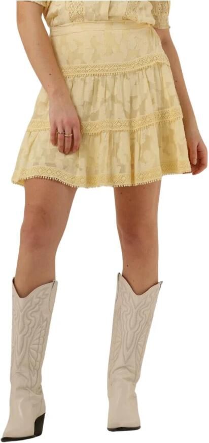Ibana Gele Minirok Selma Yellow Dames - Foto 3