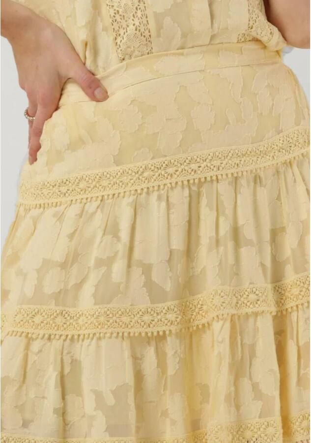 Ibana Gele Minirok Selma Yellow Dames