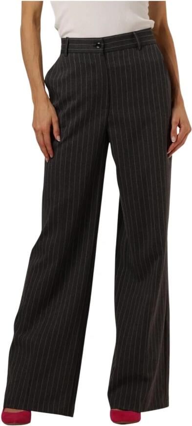 Ibana Grijze Gestreepte Elegante Broek Gray Dames - Foto 5