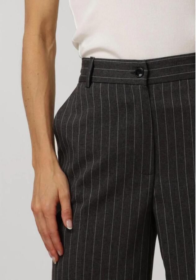 Ibana Grijze Gestreepte Elegante Broek Gray Dames - Foto 4