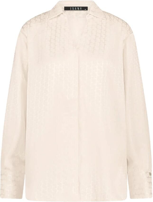 Ibana Elegante Teline Blouse Set Beige Dames - Foto 5