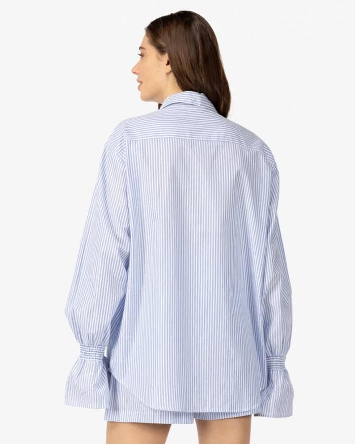 Ibana Lange Mouw Talya Blouse Blue Dames - Foto 2