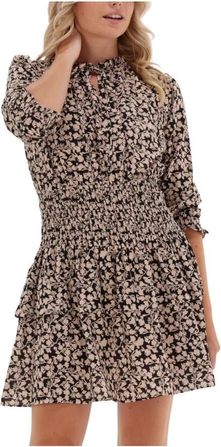 Ibana Lichtroze Jurk Danilla Multicolor Dames - Foto 3