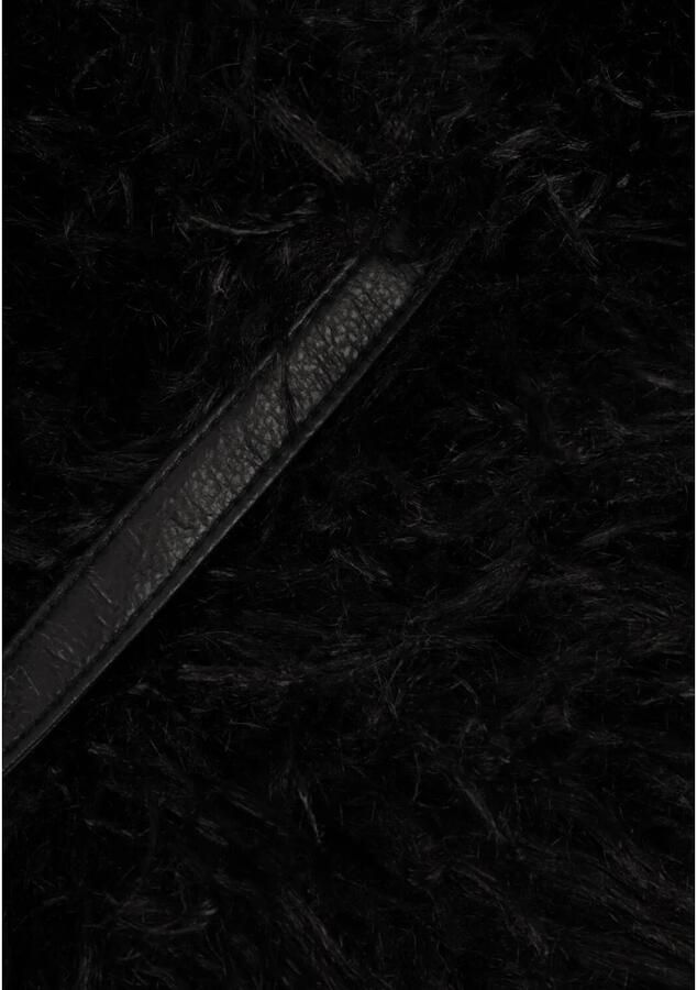 Ibana Zwarte Gilet met Franjes voor Vrouwen Black Dames - Foto 5