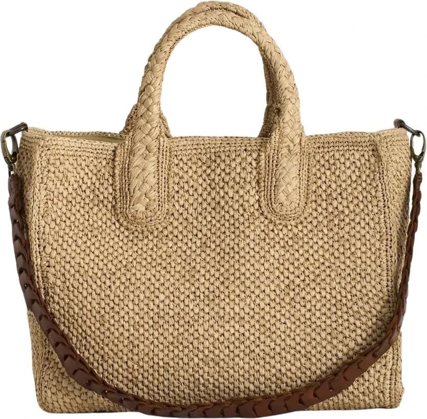 IBELIV Hobo bags Rary Raffia Crossbody Bag in beige