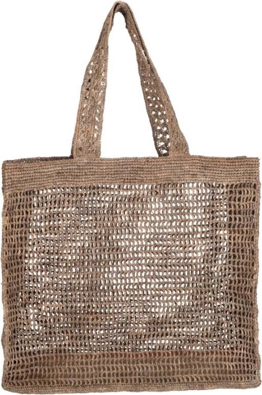 Ibeliv Stijlvolle Tote Tas Bruin Dames