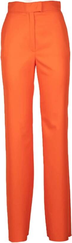 Iblues Wide Trousers Oranje Dames