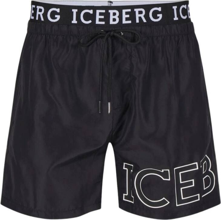Iceberg Basic Zwembroek Heren Zwart Heren