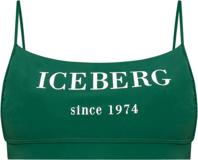 Iceberg Bikinibroekje Groen Dames