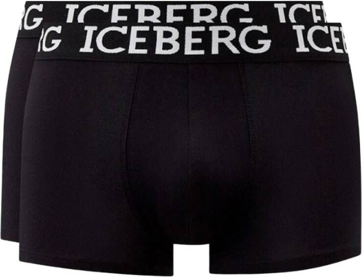 Iceberg Bottoms Black Heren