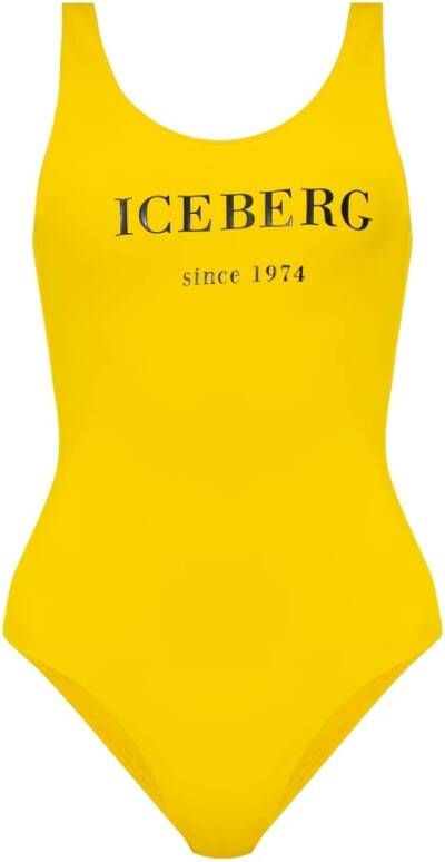 Iceberg Eendelig badpak Yellow Dames