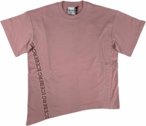 Iceberg F5A1-6307 T-shirts met korte mouwen Roze Dames