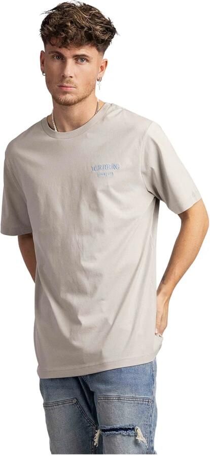 Iceberg Heritage Logo T-Shirt Gray Heren