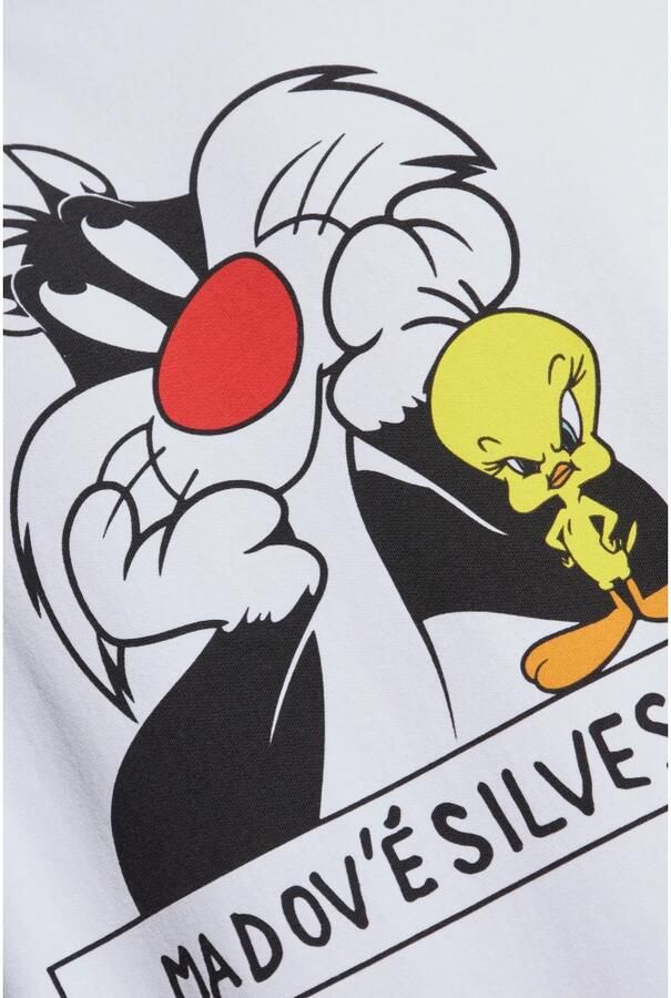 Iceberg Wit katoenen T-shirt met Looney Tunes-print White Heren - Foto 6