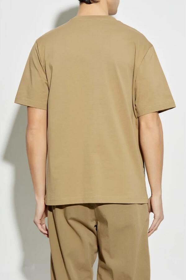 Iceberg Regular fit modderkleurig T-shirt met SpongeBob-print in jersey Brown Heren - Foto 9