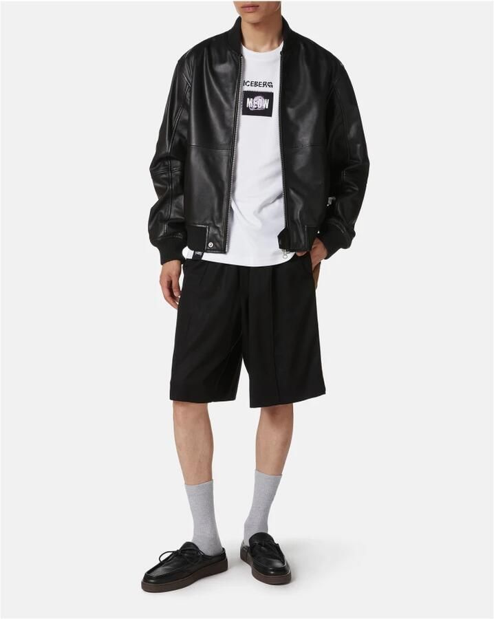 Iceberg Wit Regular Fit T-shirt in GOTS-gecertificeerd Interlock White Heren - Foto 4